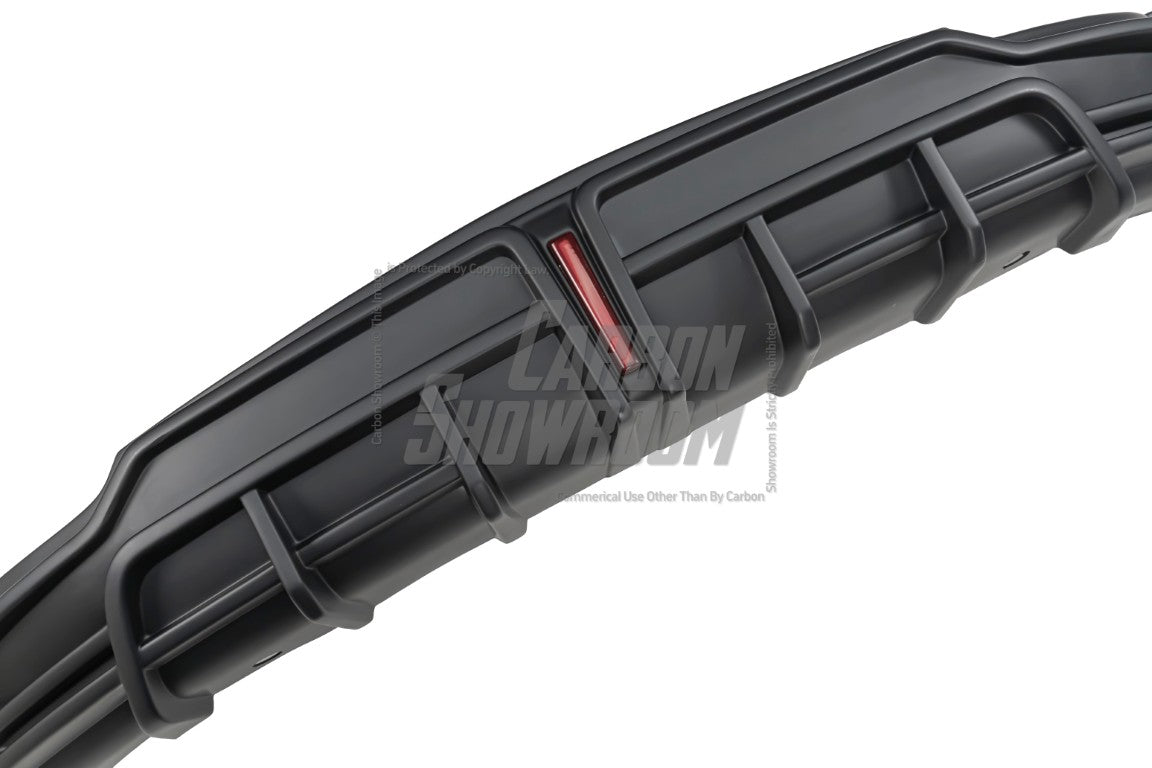 Tesla Model 3 / Performance 2017 2018 2019 2020 2021 2022 2023 with Aftermarket Parts - Rear Diffuser PP from Yofer USA