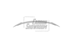 Tesla Model 3 / Performance 2017 2018 2019 2020 2021 2022 2023 with Aftermarket Parts - Rear Spoiler PP from Yofer USA