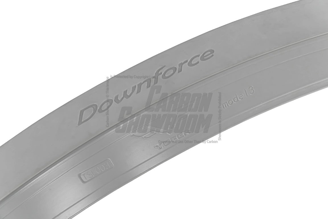 Tesla Model 3 / Performance 2017 2018 2019 2020 2021 2022 2023 with Aftermarket Parts - Rear Spoiler PP from Yofer USA