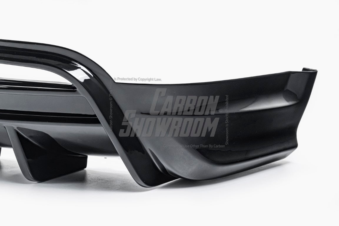 Tesla Model X Performance / Plaid / Standard Range / P100D / P90D / Long Range Plus / Base / 100D / 90D / 75D / 70D 2016-ON with Aftermarket Parts - Rear Diffuser PP from Yofer USA