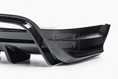 Tesla Model X Performance / Plaid / Standard Range / P100D / P90D / Long Range Plus / Base / 100D / 90D / 75D / 70D 2016-ON with Aftermarket Parts - Rear Diffuser PP from Yofer USA