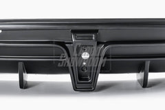 Tesla Model X Performance / Plaid / Standard Range / P100D / P90D / Long Range Plus / Base / 100D / 90D / 75D / 70D 2016-2021 with Aftermarket Parts - Rear Diffuser PP from Yofer USA