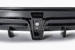Tesla Model X Performance / Plaid / Standard Range / P100D / P90D / Long Range Plus / Base / 100D / 90D / 75D / 70D 2016-ON with Aftermarket Parts - Rear Diffuser PP from Yofer USA