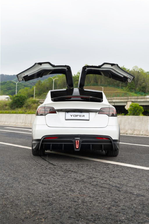 Tesla Model X Performance / Standard Range / P100D / P90D / Long Range Plus / 100D / 90D / 75D / 70D 2016 2017 2018 2019 2020 2021 with Aftermarket Parts - Full Body Kit Package PP from Yofer USA
