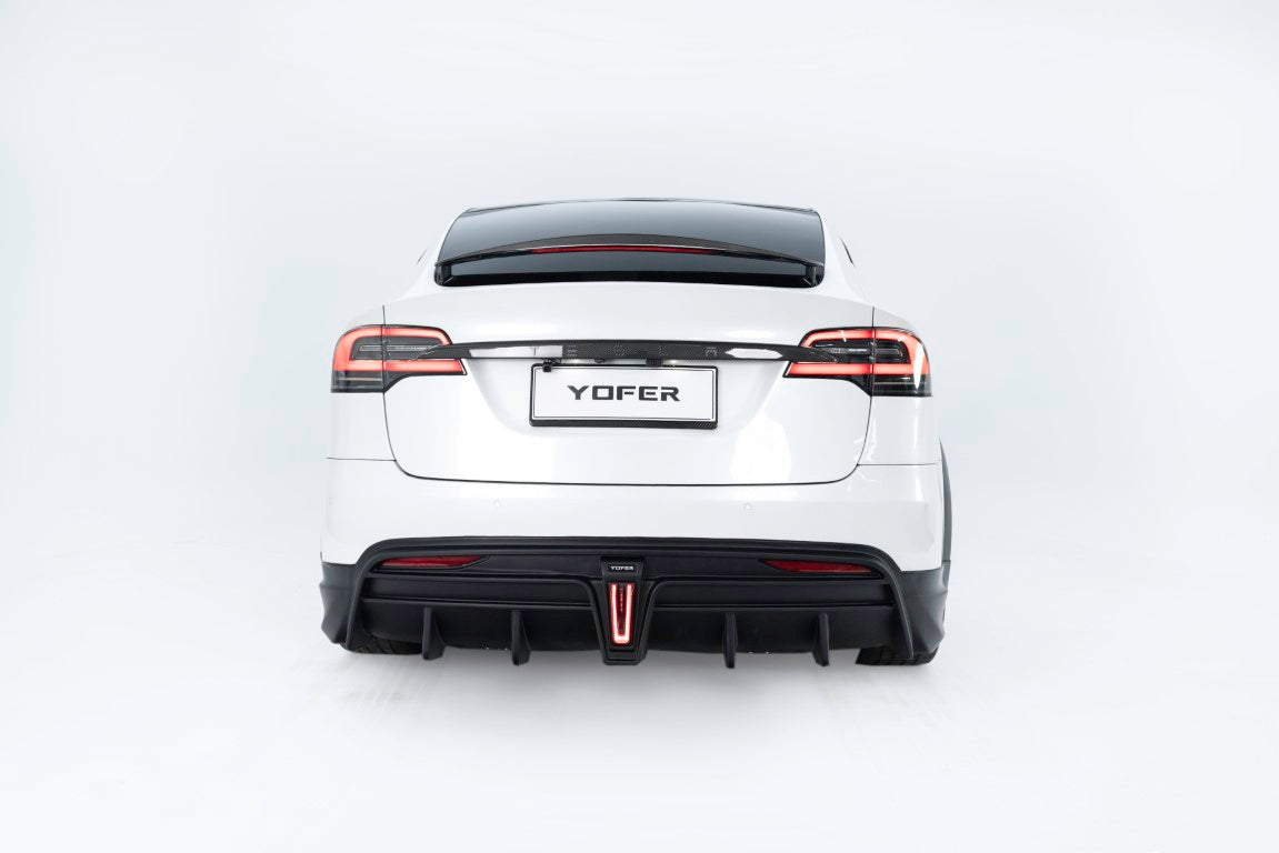 Tesla Model X Performance / Standard Range / P100D / P90D / Long Range Plus / 100D / 90D / 75D / 70D 2016 2017 2018 2019 2020 2021 with Aftermarket Parts - Full Body Kit Package PP from Yofer USA