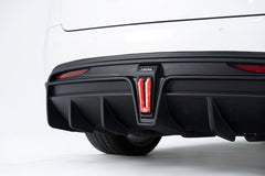 Tesla Model X Performance / Plaid / Standard Range / P100D / P90D / Long Range Plus / Base / 100D / 90D / 75D / 70D 2016-2021 with Aftermarket Parts - Rear Diffuser PP from Yofer USA