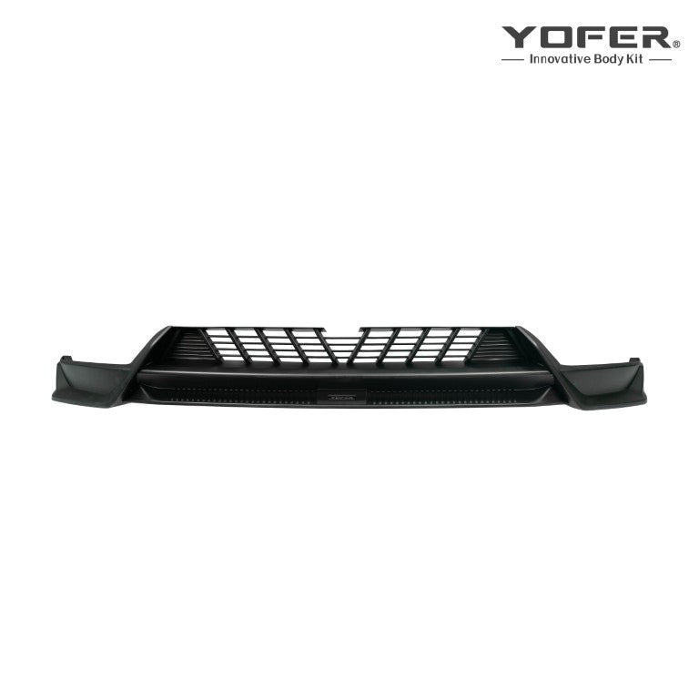 Tesla Model Y Juniper 2026-ON with Aftermarket Parts - Loong Flames Pro Front Lip PP Polypropylene from Yofer USA