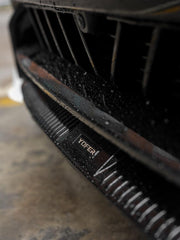 Tesla Model Y Juniper 2026-ON with Aftermarket Parts - Loong Flames Pro Front Lip PP Polypropylene from Yofer USA