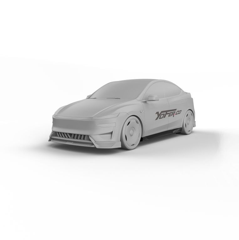 Tesla Model Y Juniper 2026-ON with Aftermarket Parts - Package A P Polypropylene from Yofer USA