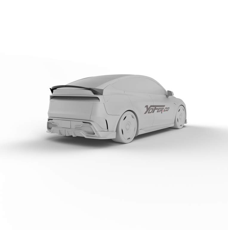 Tesla Model Y Juniper 2026-ON with Aftermarket Parts - Package A P Polypropylene from Yofer USA