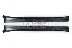 Tesla Model Y Juniper 2026-ON with Aftermarket Parts - Loong Flames Side Skirts PP Polypropylene from Yofer USA