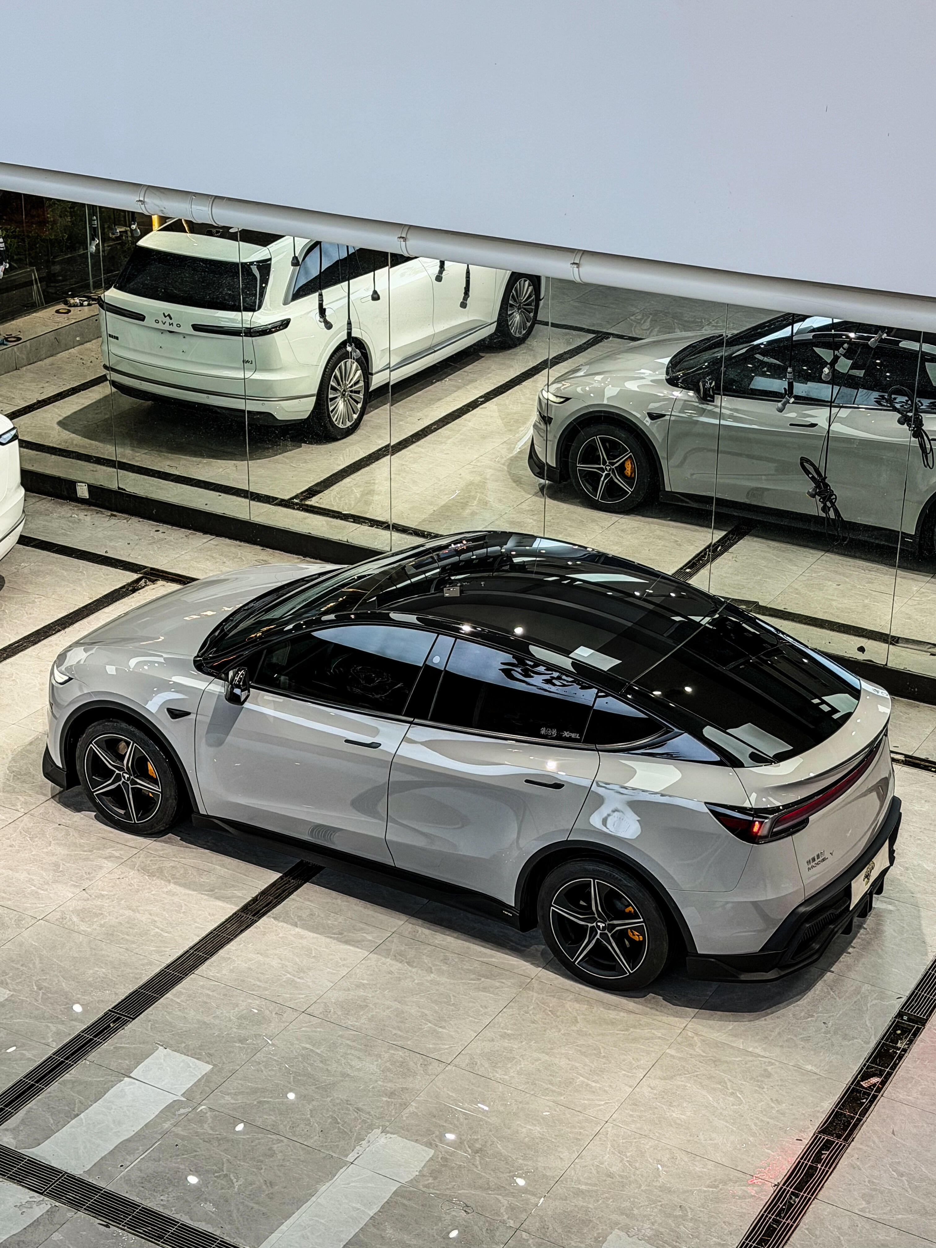Tesla Model Y Juniper 2026-ON with Aftermarket Parts - Package A P Polypropylene from Yofer USA