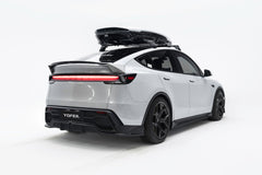 Tesla Model Y Juniper 2026-ON with Aftermarket Parts - Loong Flames Side Skirts PP Polypropylene from Yofer USA