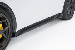 Tesla Model Y Juniper 2026-ON with Aftermarket Parts - Loong Flames Side Skirts PP Polypropylene from Yofer USA