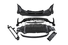Tesla Model Y / Performance 2021-ON with Aftermarket Parts - Loong Flames Max Front Bumper PP from Yofer USA