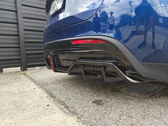 Tesla Model Y / Performance 2021 2022 2023 2024 with Aftermarket Parts - V2 Rear Diffuser PP from Yofer USA