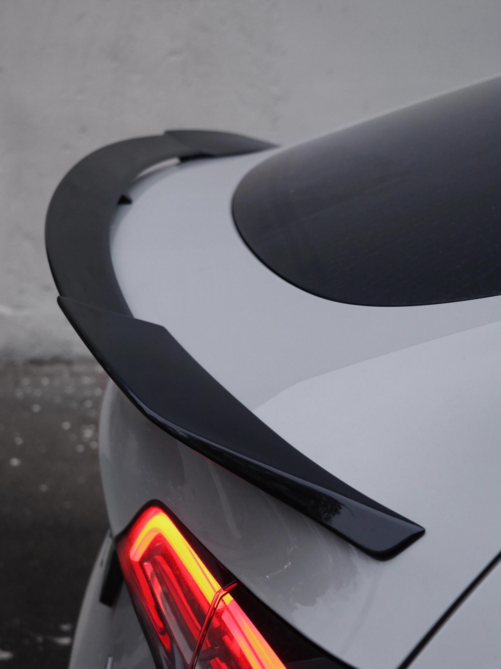 Tesla Model Y / Performance 2021 2022 2023 2024 with Aftermarket Parts - V2 Rear Lip Spoiler PP from Yofer USA