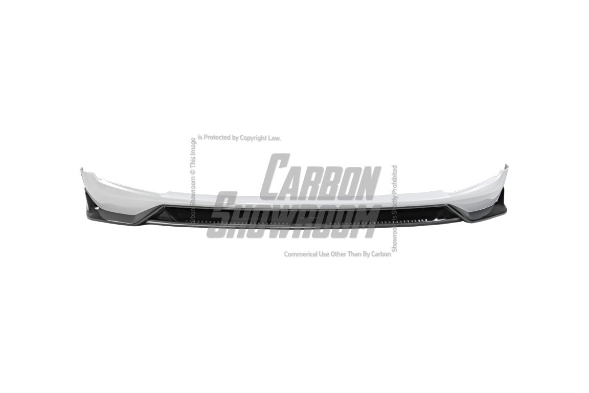 Tesla Model Y / Performance 2021 2022 2023 2024 with Aftermarket Parts - Loong Flames Pro Style Front Lip PP from Yofer USA