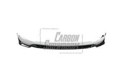 Tesla Model Y / Performance 2021 2022 2023 2024 with Aftermarket Parts - Loong Flames Pro Style Front Lip PP from Yofer USA