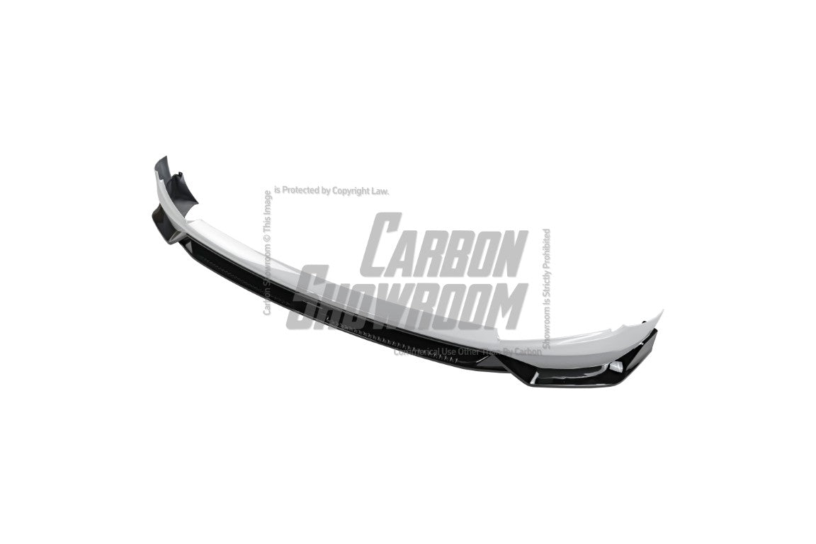 Tesla Model Y / Performance 2021 2022 2023 2024 with Aftermarket Parts - Loong Flames Pro Style Front Lip PP from Yofer USA