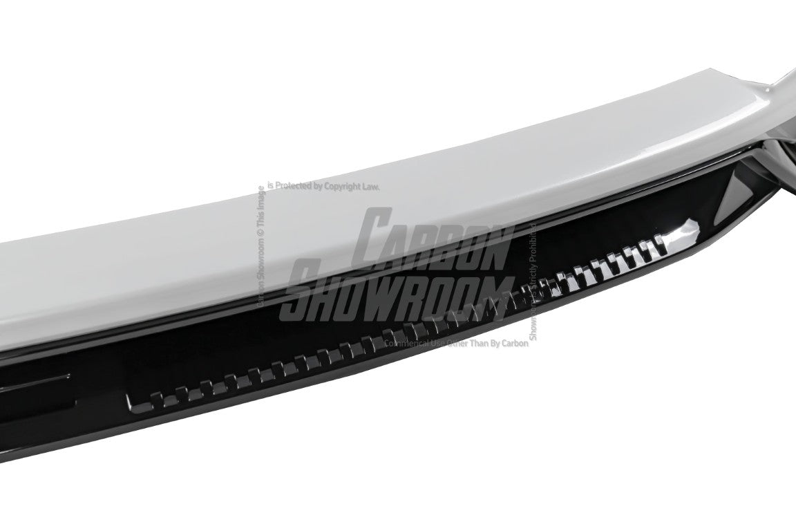 Tesla Model Y / Performance 2021 2022 2023 2024 with Aftermarket Parts - Loong Flames Pro Style Front Lip PP from Yofer USA