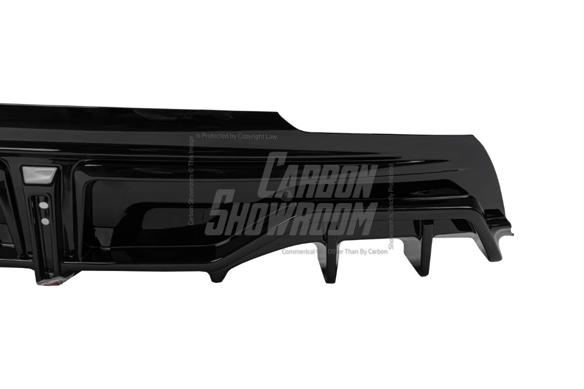 Tesla Model Y / Performance 2021 2022 2023 2024 with Aftermarket Parts - V2 Rear Diffuser PP from Yofer USA