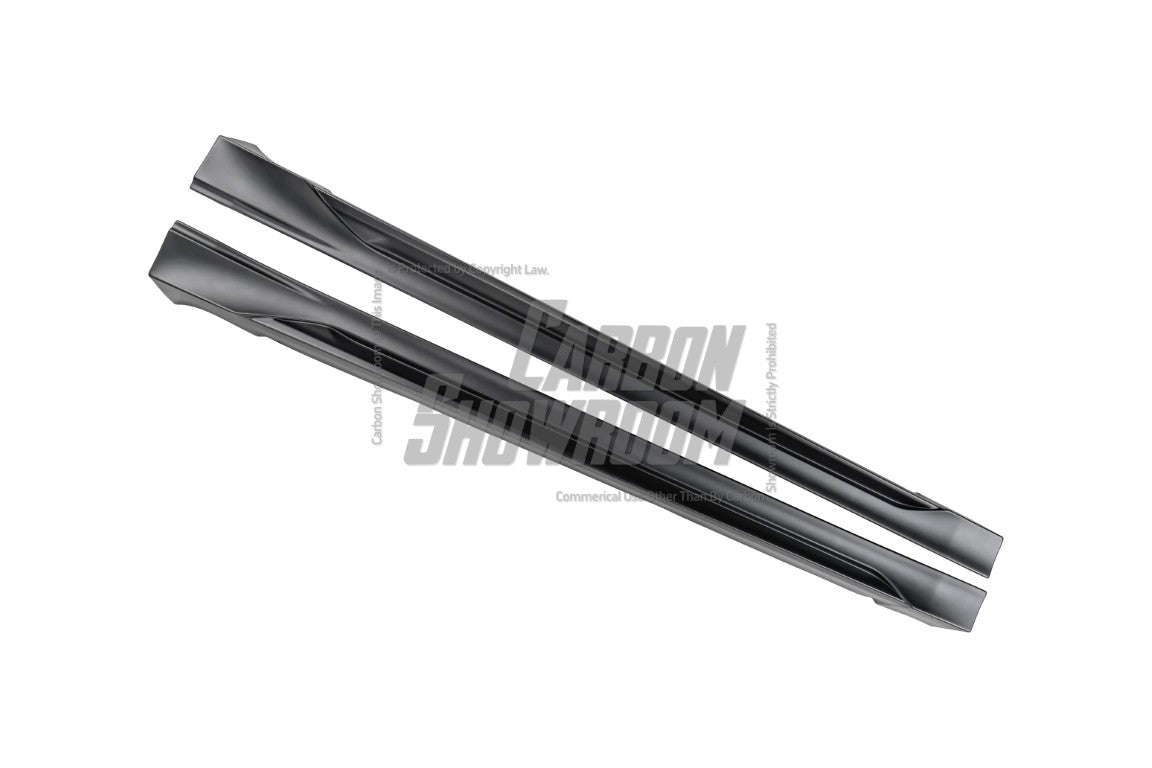 Tesla Model Y / Performance 2021 2022 2023 2024 with Aftermarket Parts - V2 Side Skirts PP from Yofer USA