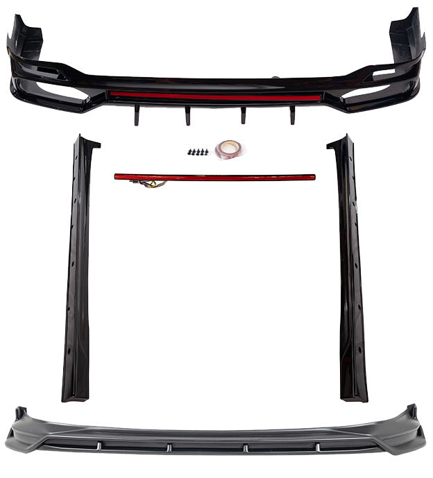 Toyota Avalon 5th Gen XX50 2019 2020 2021 2022 with Aftermarket Parts - Full Body Kit PP Polypropylene from Yofer USA