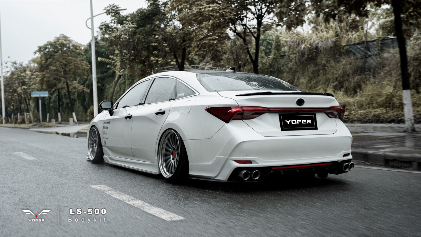 Toyota Avalon 5th Gen XX50 2019 2020 2021 2022 with Aftermarket Parts - Full Body Kit PP Polypropylene from Yofer USA