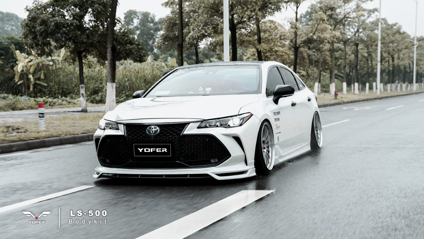Toyota Avalon 5th Gen XX50 2019 2020 2021 2022 with Aftermarket Parts - Full Body Kit PP Polypropylene from Yofer USA