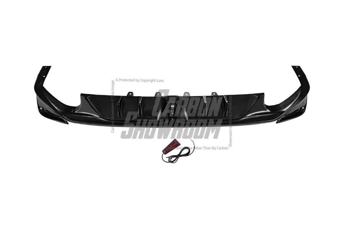 Toyota Camry 8th Gen XV70 LE XLE 2018-2024 with Aftermarket Parts - Rear Diffuser & Canards PP from Yofer USA