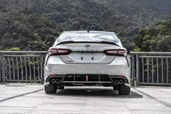 Toyota Camry 8th Gen XV70 TRD SE XSE LE XLE 2018-2024 with Aftermarket Parts - V2 Style Rear Spoiler ABS from Yofer USA