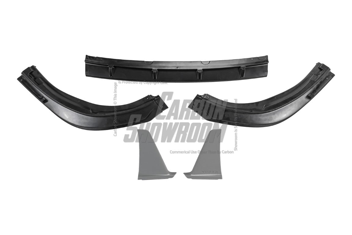 Toyota Camry 8th Gen XV70 SE XSE 2018-2020 with Aftermarket Parts - V1 Style Front Lip Splitter PP from Yofer USA