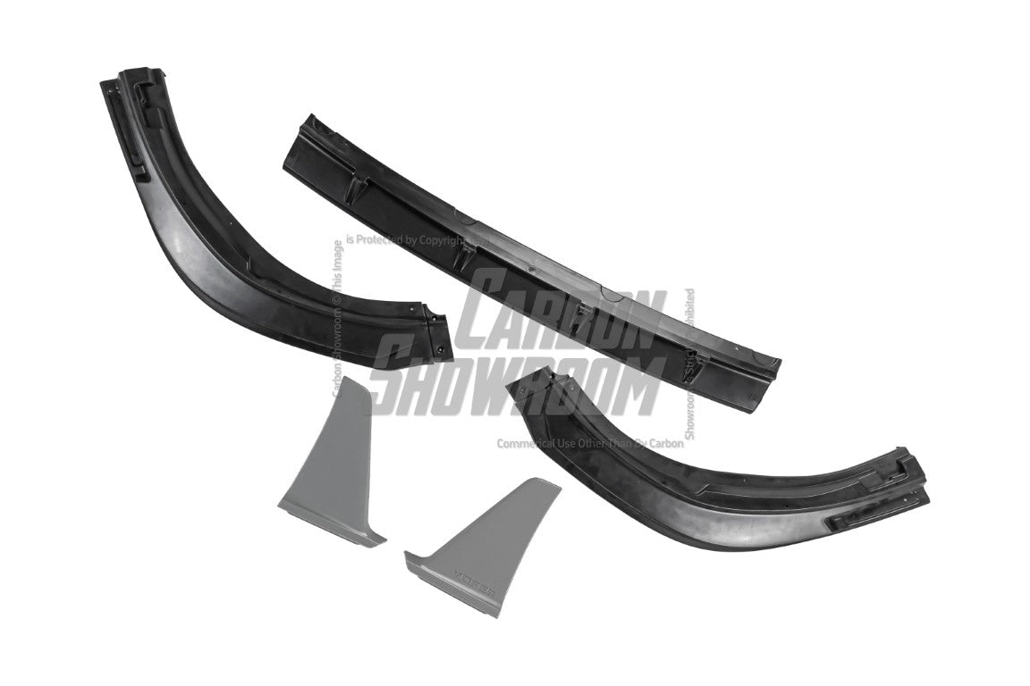 Toyota Camry 8th Gen XV70 SE XSE 2018-2020 with Aftermarket Parts - V1 Style Front Lip Splitter PP from Yofer USA