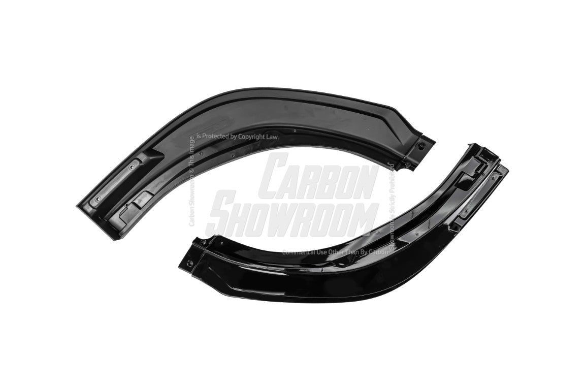 Toyota Camry 8th Gen XV70 SE XSE 2018-2020 with Aftermarket Parts - V1 Style Front Lip Splitter PP from Yofer USA