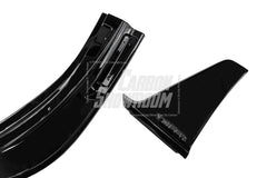 Toyota Camry 8th Gen XV70 SE XSE 2018-2020 with Aftermarket Parts - V1 Style Front Lip Splitter PP from Yofer USA