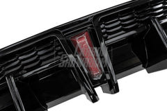 Toyota Camry 8th Gen XV70 SE XSE 2018-2024 with Aftermarket Parts - V1 Style Diffuser & Canards PP from Yofer USA