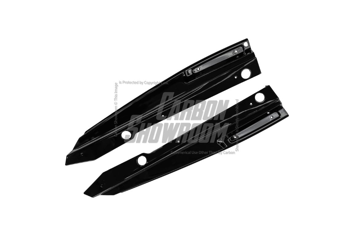 Toyota Camry 8th Gen XV70 SE XSE 2018-2024 with Aftermarket Parts - V1 Style Diffuser & Canards PP from Yofer USA