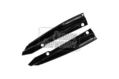 Toyota Camry 8th Gen XV70 SE XSE 2018-2024 with Aftermarket Parts - V1 Style Diffuser & Canards PP from Yofer USA