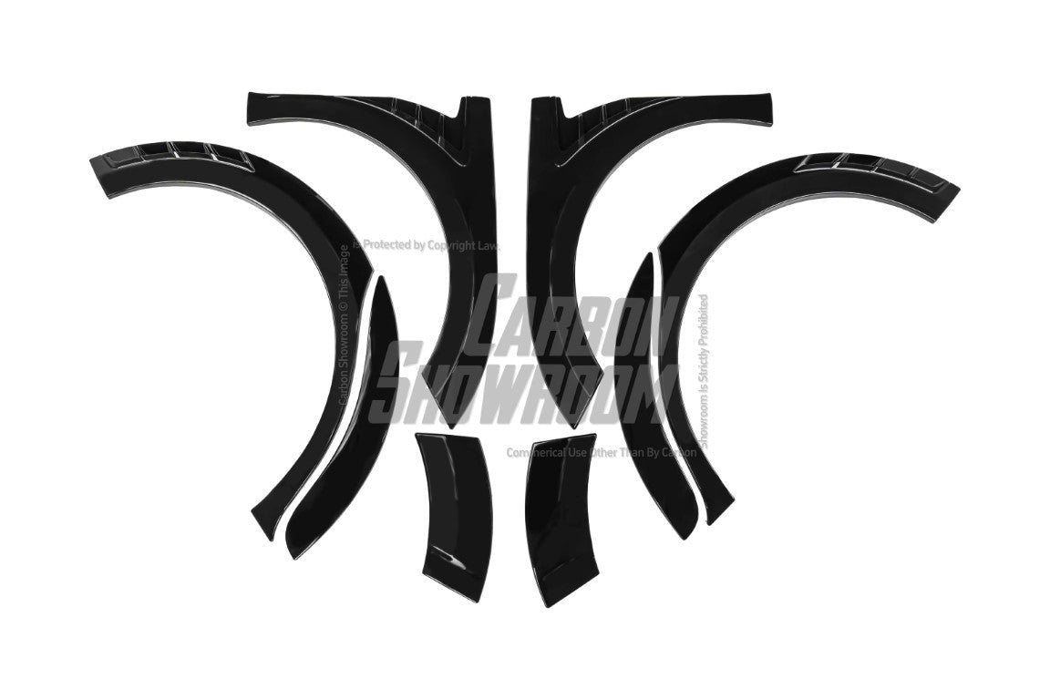 Toyota Camry 8th Gen XV70 TRD SE XSE LE XLE 2018-2024 with Aftermarket Parts - Widebody Wheel Arches PP from Yofer USA