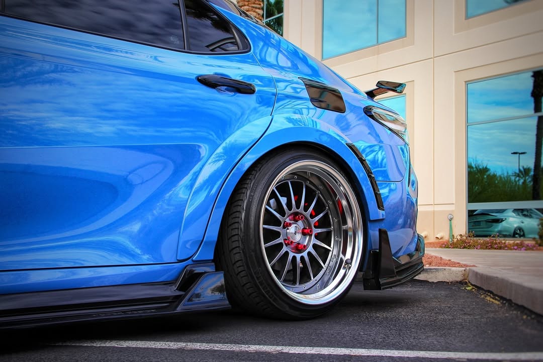 Toyota Camry 8th Gen XV70 TRD SE XSE LE XLE 2018-2024 with Aftermarket Parts - Widebody Wheel Arches PP from Yofer USA