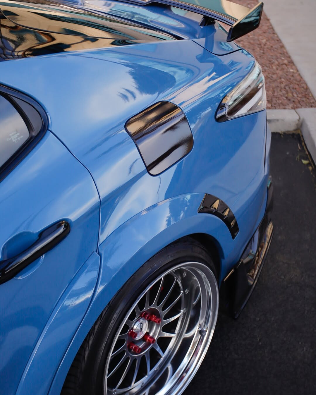 Toyota Camry 8th Gen XV70 TRD SE XSE LE XLE 2018-2024 with Aftermarket Parts - Widebody Wheel Arches PP from Yofer USA