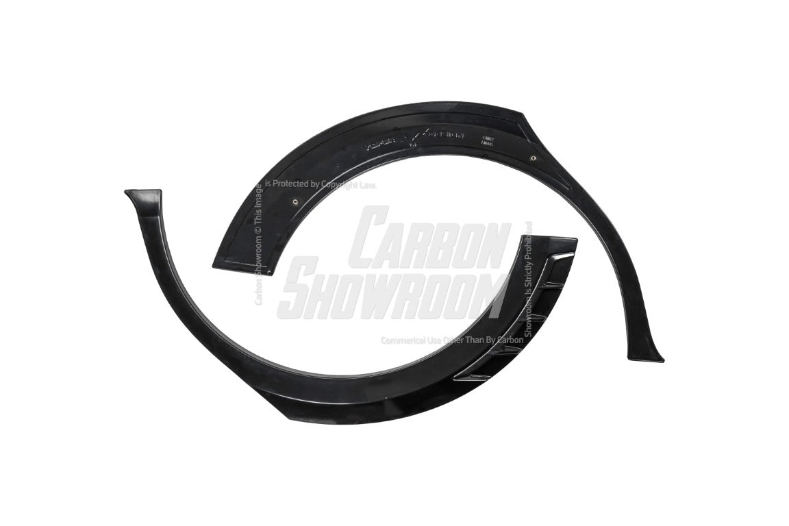 Toyota Camry 8th Gen XV70 TRD SE XSE LE XLE 2018-2024 with Aftermarket Parts - Widebody Wheel Arches PP from Yofer USA