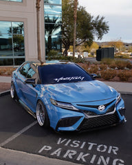 Toyota Camry 8th Gen XV70 TRD SE XSE LE XLE 2018-2024 with Aftermarket Parts - Widebody Wheel Arches PP from Yofer USA