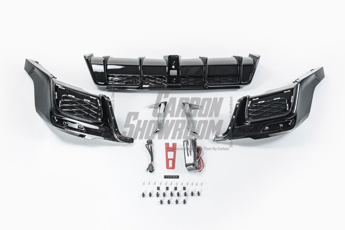 Toyota Camry XV80 9th Gen XLE LE 2025-ON with Aftermarket Parts - Rear Diffuser PP Polypropylene from Yofer USA