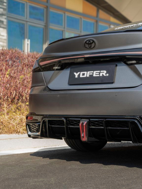 Toyota Camry XV80 9th Gen XLE LE 2025-ON with Aftermarket Parts - Rear Diffuser PP Polypropylene from Yofer USA