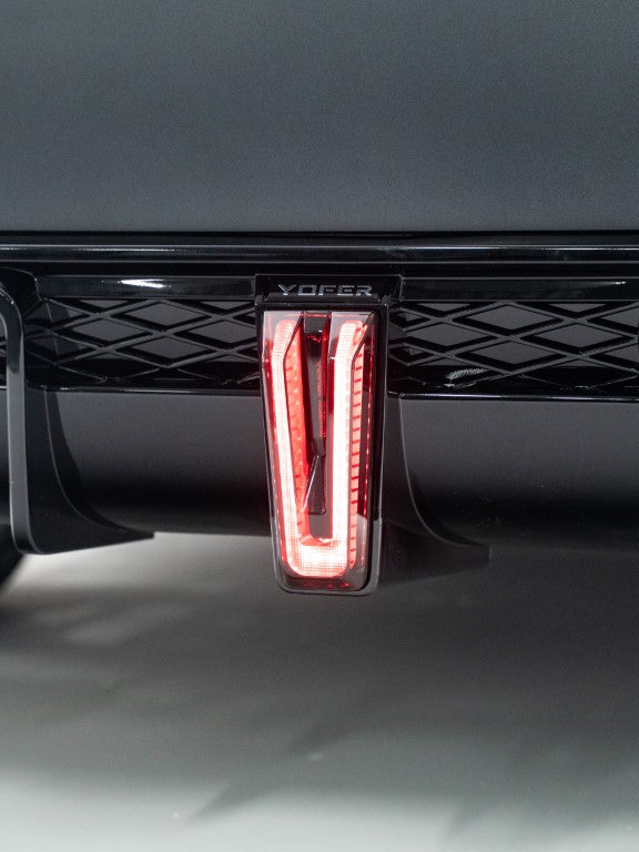 Toyota Camry XV80 9th Gen XLE LE 2025-ON with Aftermarket Parts - Rear Diffuser PP Polypropylene from Yofer USA