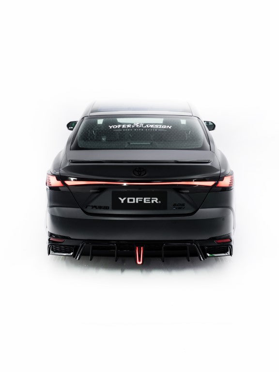Toyota Camry XV80 9th Gen XLE LE 2025-ON with Aftermarket Parts - Rear Diffuser PP Polypropylene from Yofer USA