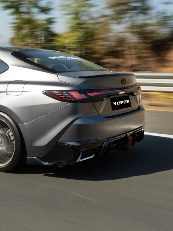 Toyota Camry XV80 9th Gen XLE LE 2025-ON with Aftermarket Parts - Rear Diffuser PP Polypropylene from Yofer USA