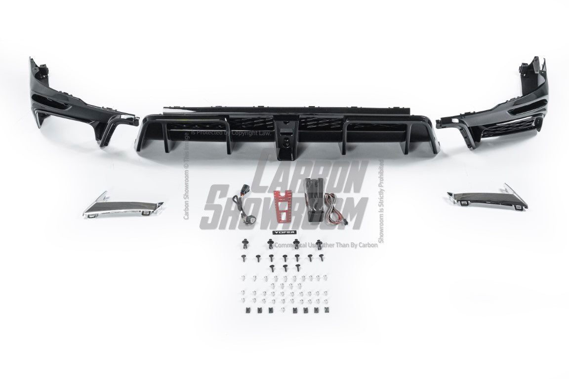 Toyota Camry XV80 9th Gen XSE SE XLE LE 2025-ON with Aftermarket Parts - Rear Diffuser PP Polypropylene from Yofer USA